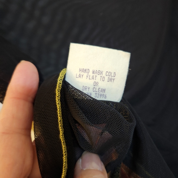 Vintage 90s sheer/mesh Love Amour top - Picture 4 of 7